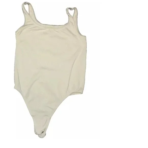 WOLFORD Cotton Blend Bodysuit in Ivory / White - Picture 2 of 7